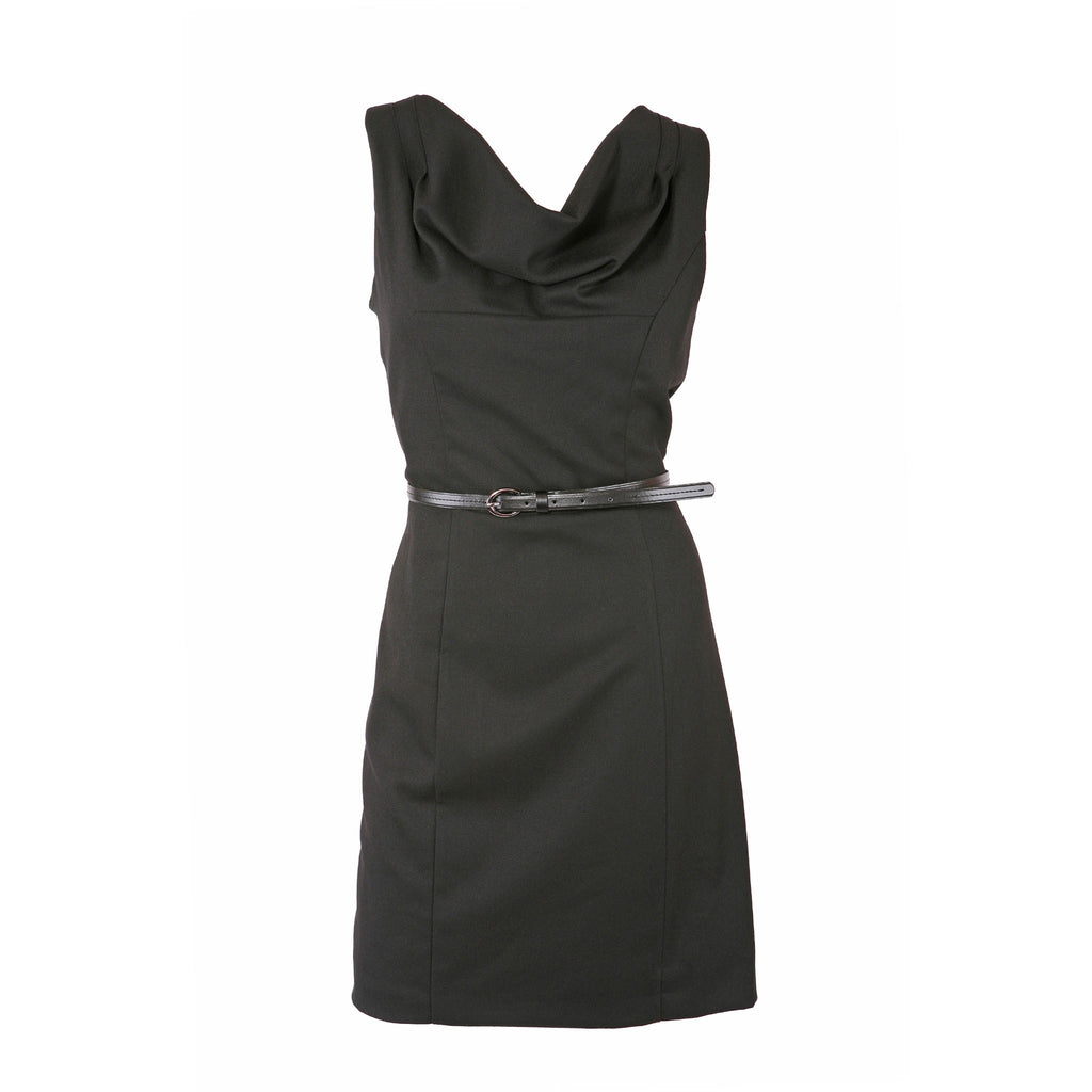 Little Black Dress With Belt